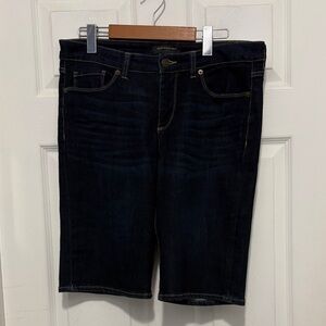 Banana Republic Dark Indigo Denim Jean Shorts